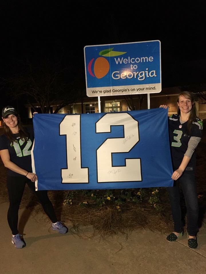 ash626eliz's tweet image. We are in Georgia!!! @12s @Seahawks