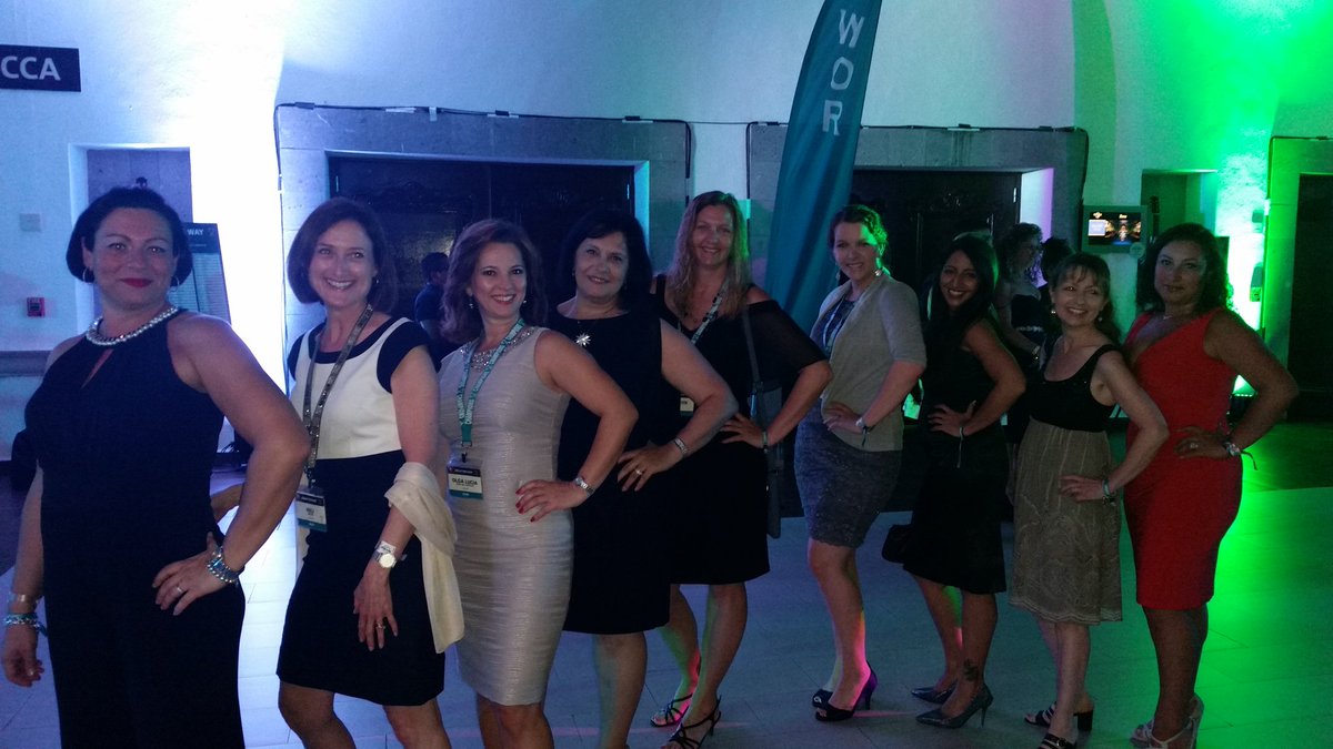 Lovely TD ladies in Mexico #fancytime @C_Nicolc4 @AIacobelli_TD