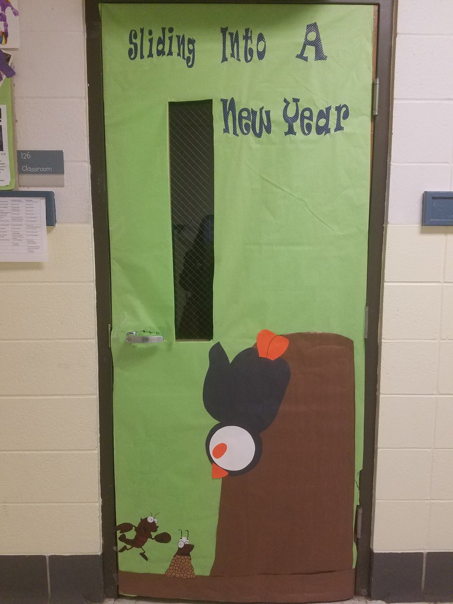 <a href="/CollegeOaks/">College Oaks Elem.</a> Our classroom door displays show New Year themes.