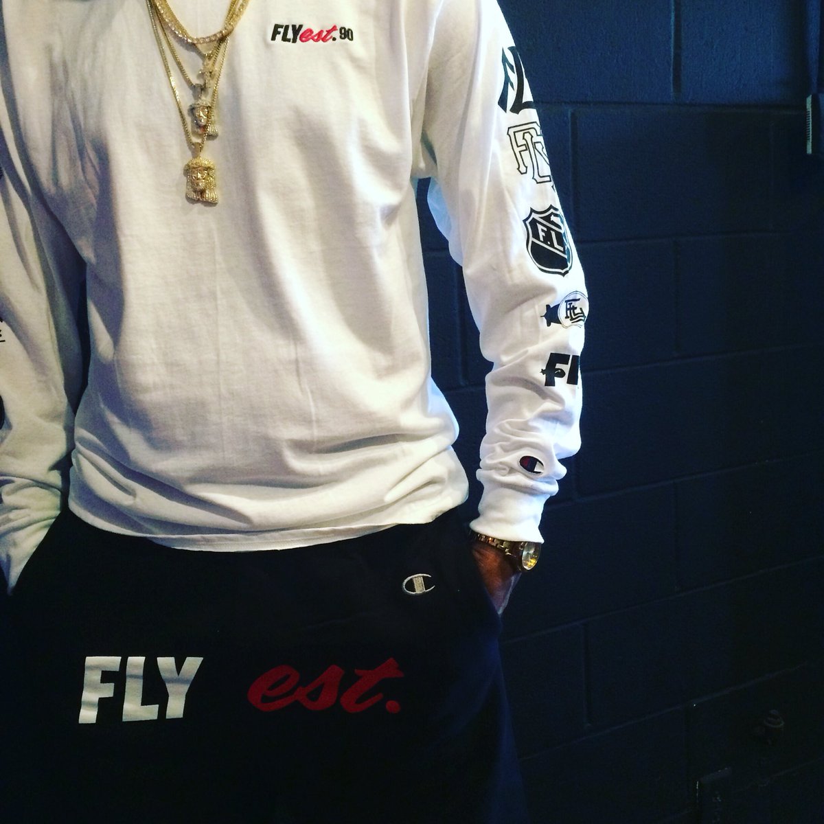 flyclothingco's tweet photo. Flyest x Champion https://t.co/cmEMemOpEY