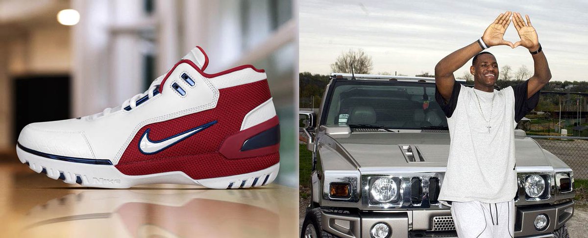 Nike Air Zoom Generation LeBron 1 retro release colorways Hummer H2 inspiration
