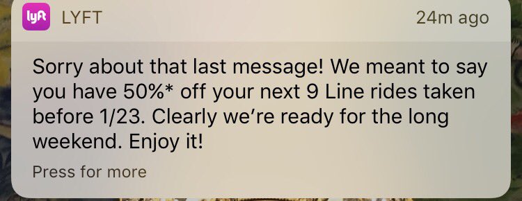 JonathanHTilley's tweet photo. @lyft excellent response time, though! https://t.co/eiGSxaomBl