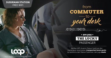 HillSatrio's tweet photo. Aktifkan WiFi di peron Stasiun Sudirman dan menangkan kesempatan transportasi keren gratis ke kantormu dari Stasiun Sudirman, dan juga meals https://t.co/pGffSdLQaa