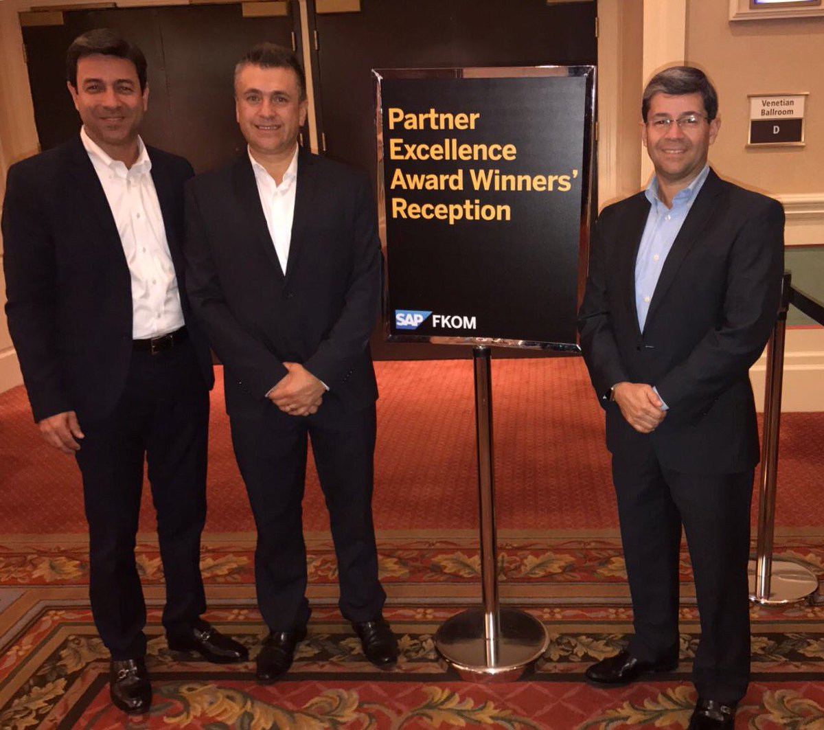 adcastri's tweet photo. We at #ConsensusIntl proud for the Partner Excellent Award received at #FKOM2017  for #SAPBusinessOne https://t.co/G0ylE06XDV