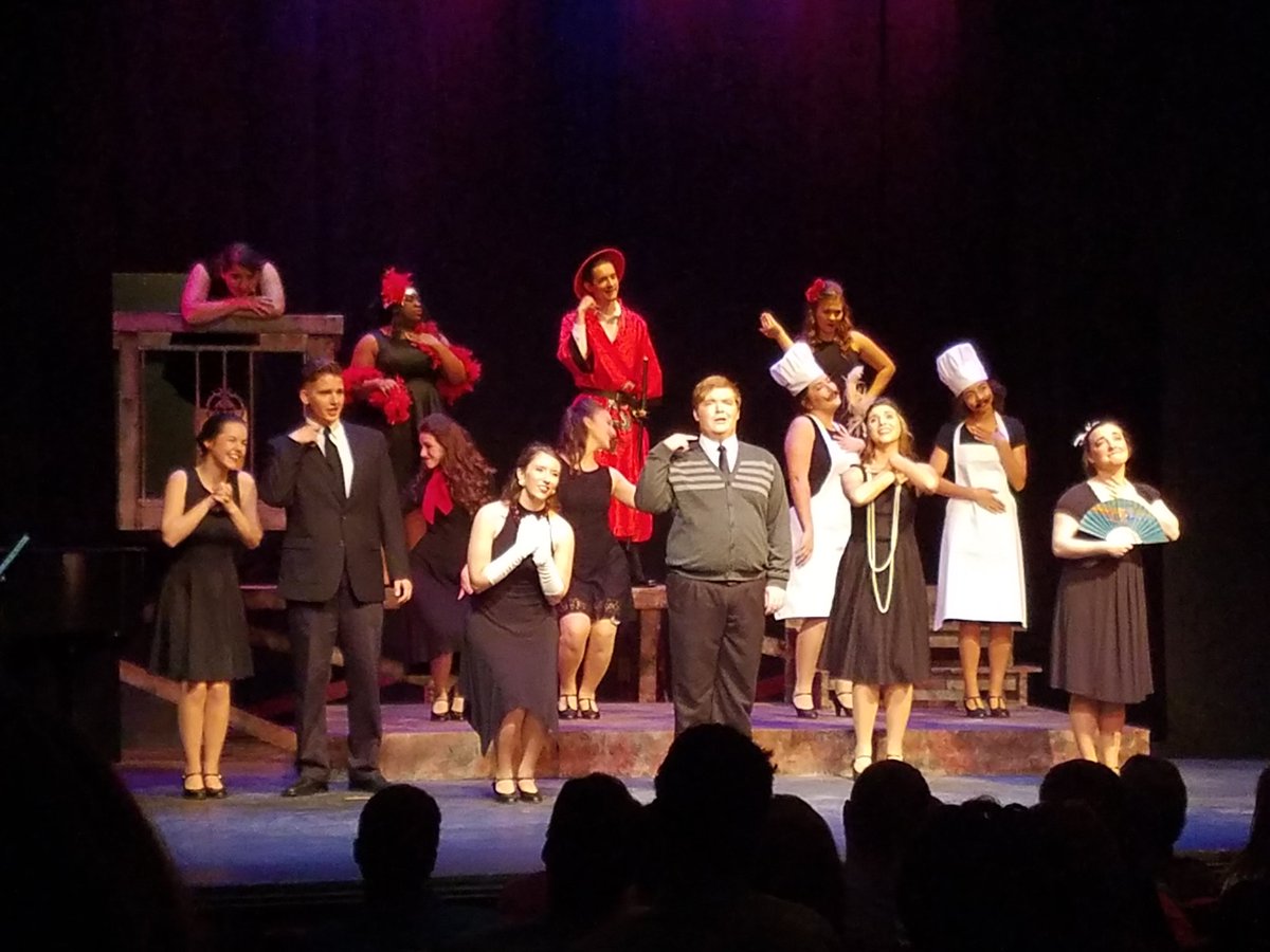 TechTheatreDept's tweet image. The Finale!! #LoveAndMurder