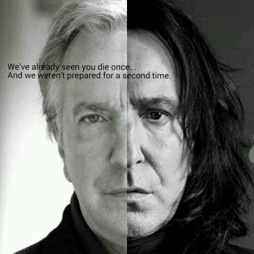 magicbelle__'s tweet photo. ครบรอบ 1 ปีกับการจากไปของลุง Alan Rickman ผู้รับบทเป็นศาสตราตารย์สเนป ปีที่ผ่านมาถือเป็นปีแห่งการสูญเสียเลยก็ว่าได้ อาลัยรัก 🌷 https://t.co/FcErg0Rouu