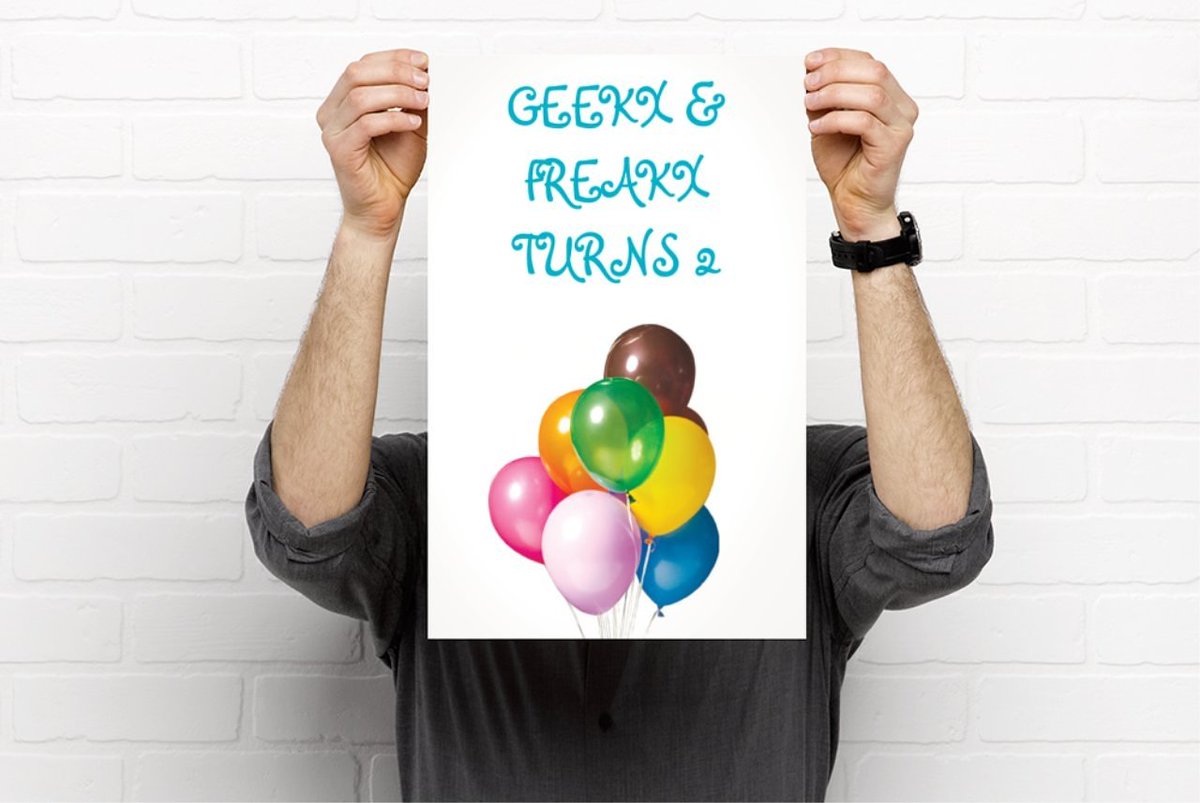 DakotaHewitt7's tweet photo. My clothing line "Geekx &amp; Freakx Turns 2 March 1st!

Pick up a Birthday poster to celebrate a moment in time with us!
Thanks so much! https://t.co/FtiqEYfPJ6