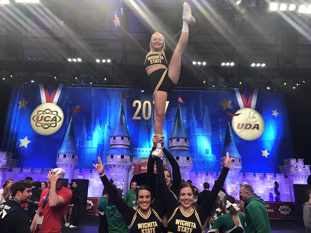 GoShockersCheer's tweet photo. 15th in the nation! #wsuag https://t.co/lNszNGZi0L