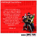 Photo by Simple Plan Perú (@SimplePlanPeru)