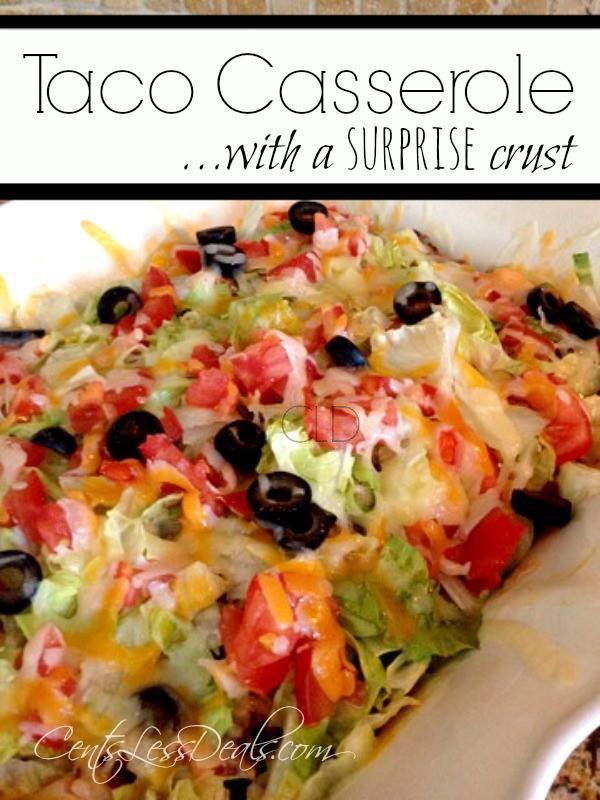 101taste's tweet photo. Taco Casserole with a Surprise Crust! one pinner said "I made this last night and… https://t.co/PZM37EntSU #food #mexican #recipe #foodporn https://t.co/DWQf7eobcX