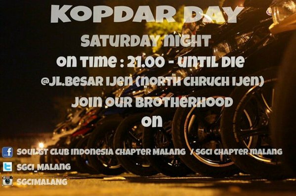 SGCIMalang LionRider tweet media