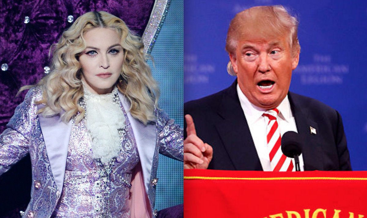 PreverMagazine's tweet image. #Entretenimiento Madonna promueve marcha contra Trump con polémicas fotografías
Entérate mas aquí
bit.ly/2jhPJAE