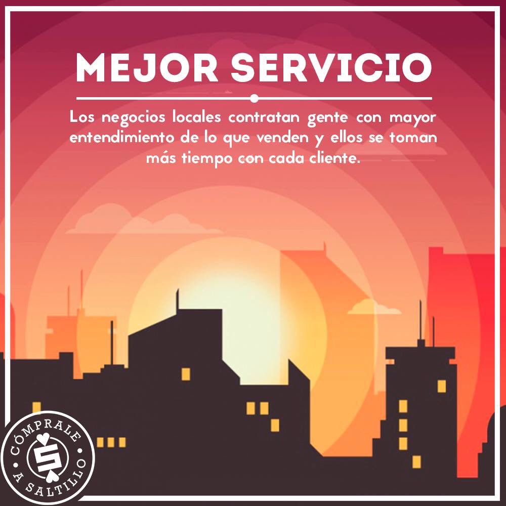 CompraleaSLW's tweet photo. ¡La atención que mereces la encuentras en los negocios locales! #Compralocal #CómpraleASaltillo #Saltillo https://t.co/NITVl88KIH