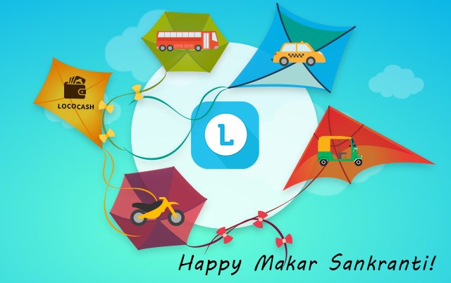 LocoCabs's tweet photo. Team Loco wishes you and your family a very joyous Makar Sankranti! https://t.co/MlScMbLoeP