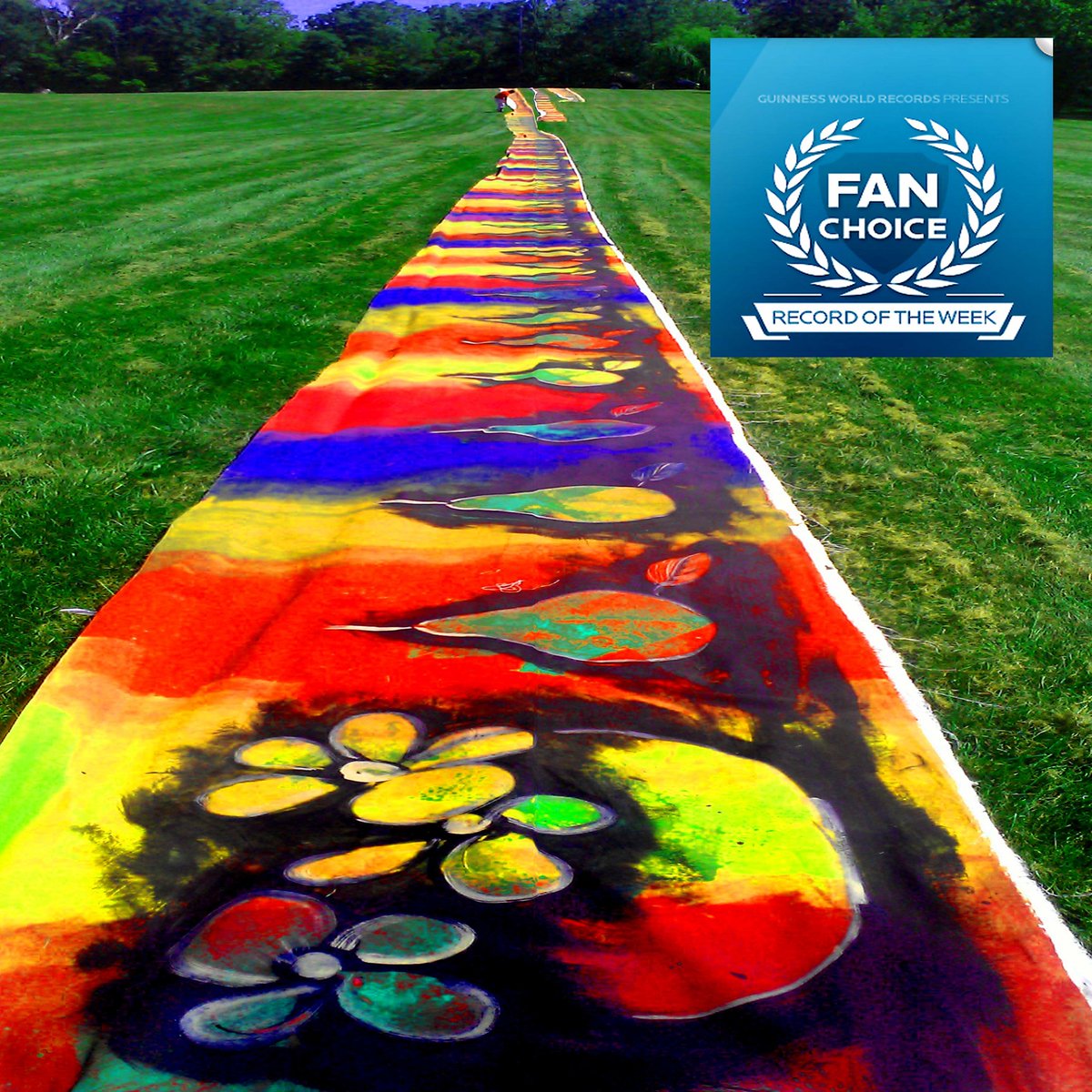LongestPainting's tweet photo. Award winning painting- the transcendental in the fans choice of the week. 
https://t.co/RMr42ps2Et https://t.co/jbuiAlwXzX