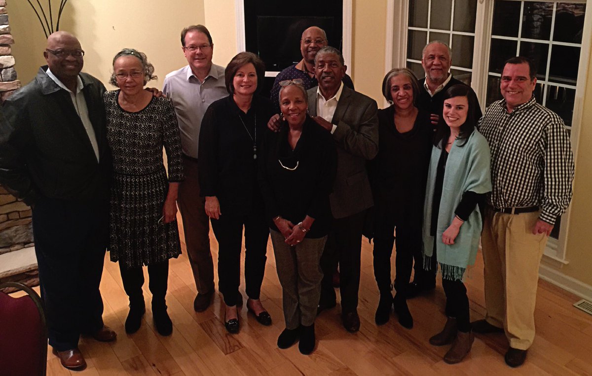 Great evening #breakbreadwinstonsalem knocking down walls.