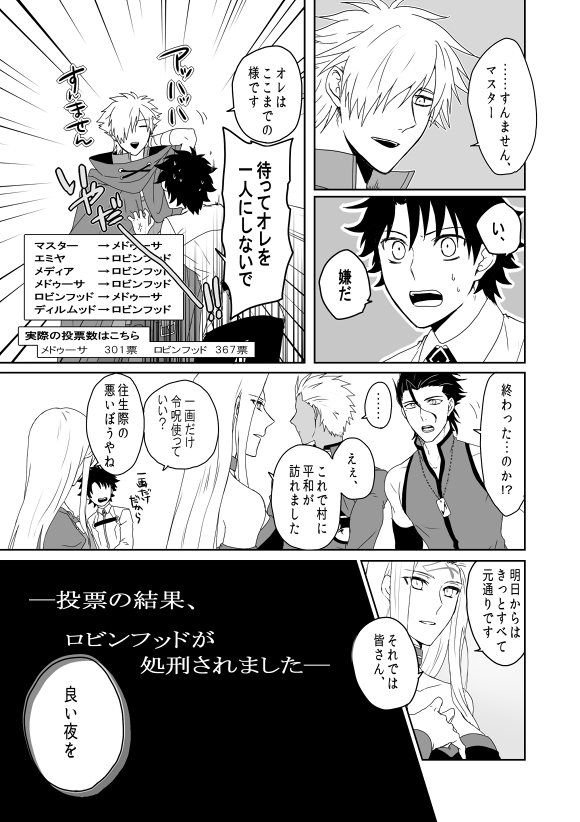 カルデア人狼ゲーム18～21 