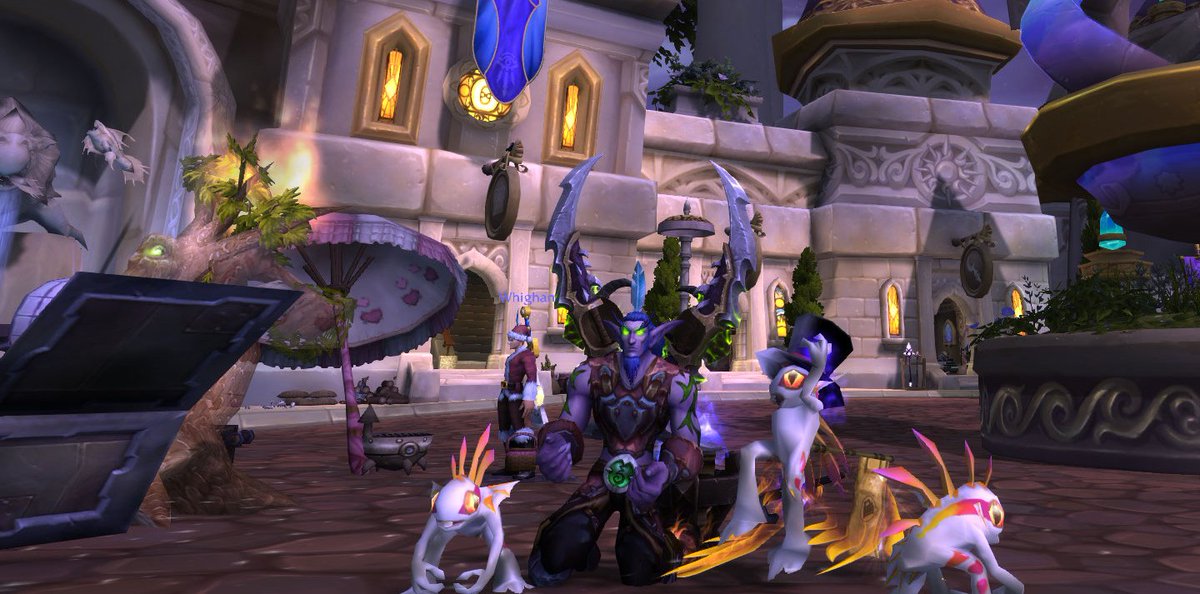Sarkusmoss's tweet photo. Check out my #screenshotS from World of #Warcraft #Rs #Selfie #Terky #BlazingWings #Party in #Dalaran #LOVEit https://t.co/yVSyNG93Mc
