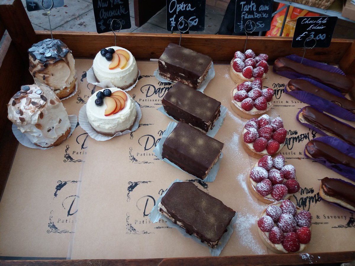 Miss darmons patisserie have joined us come and try #foodie #food #markets