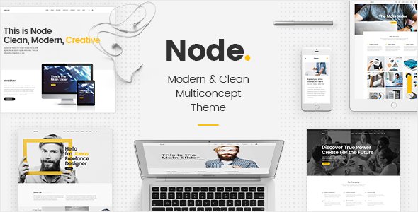 Node v1.3 – Modern &amp; C ... - socialscrpts.com/node-v1-3-mode… #socialscrpts @socialscrpts #wordpress #wordpresstheme #themeforest