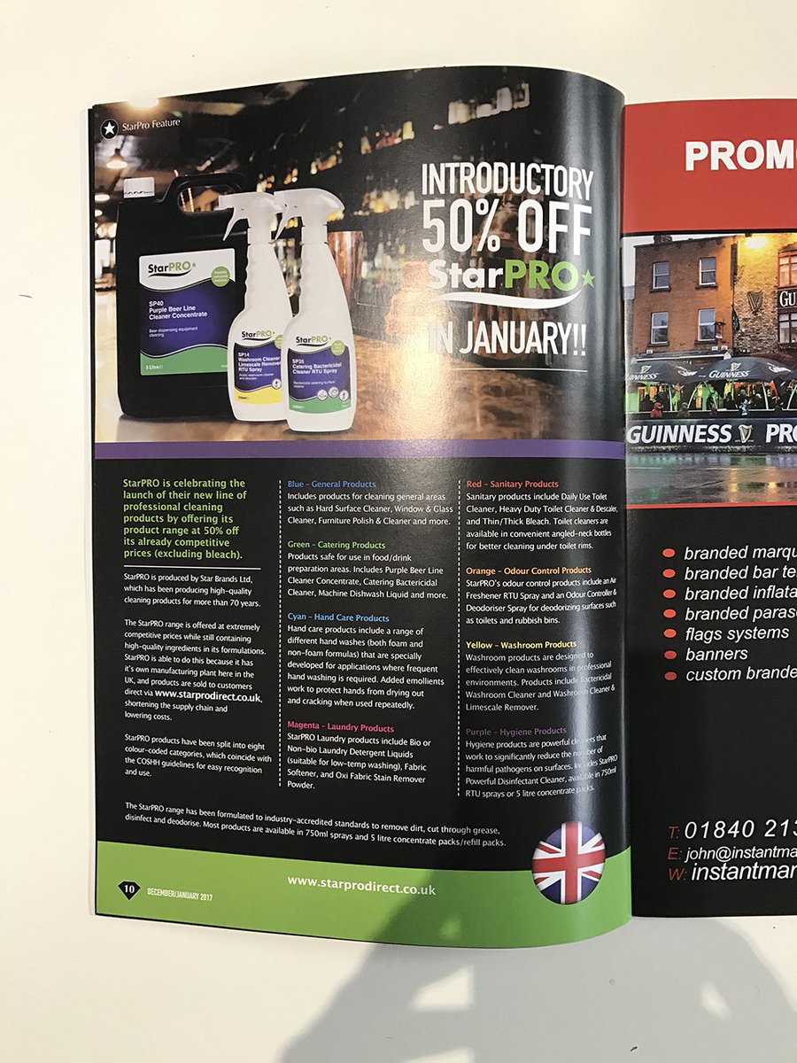 star_brands_UK's tweet photo. Our amazing offer is in the press see us in #venueinsight https://t.co/VFeOPJwRWx https://t.co/ztj2vzQJCL