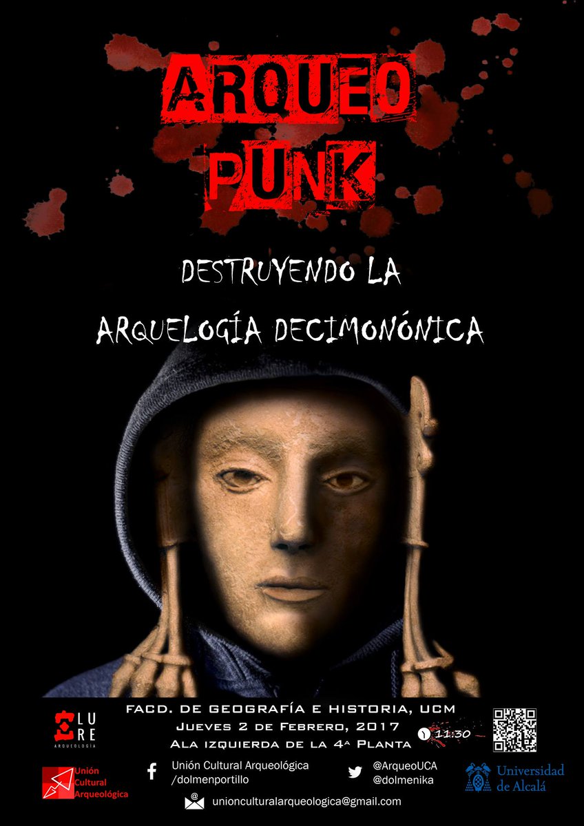 ¡Estoy emocionadísima! Me van a presentar en la <a href="/ArqueoUCA/">UCA</a> el día 2 de Febrero a las 11:30. Hablarán de mi y del #futuro de la #arqueologia