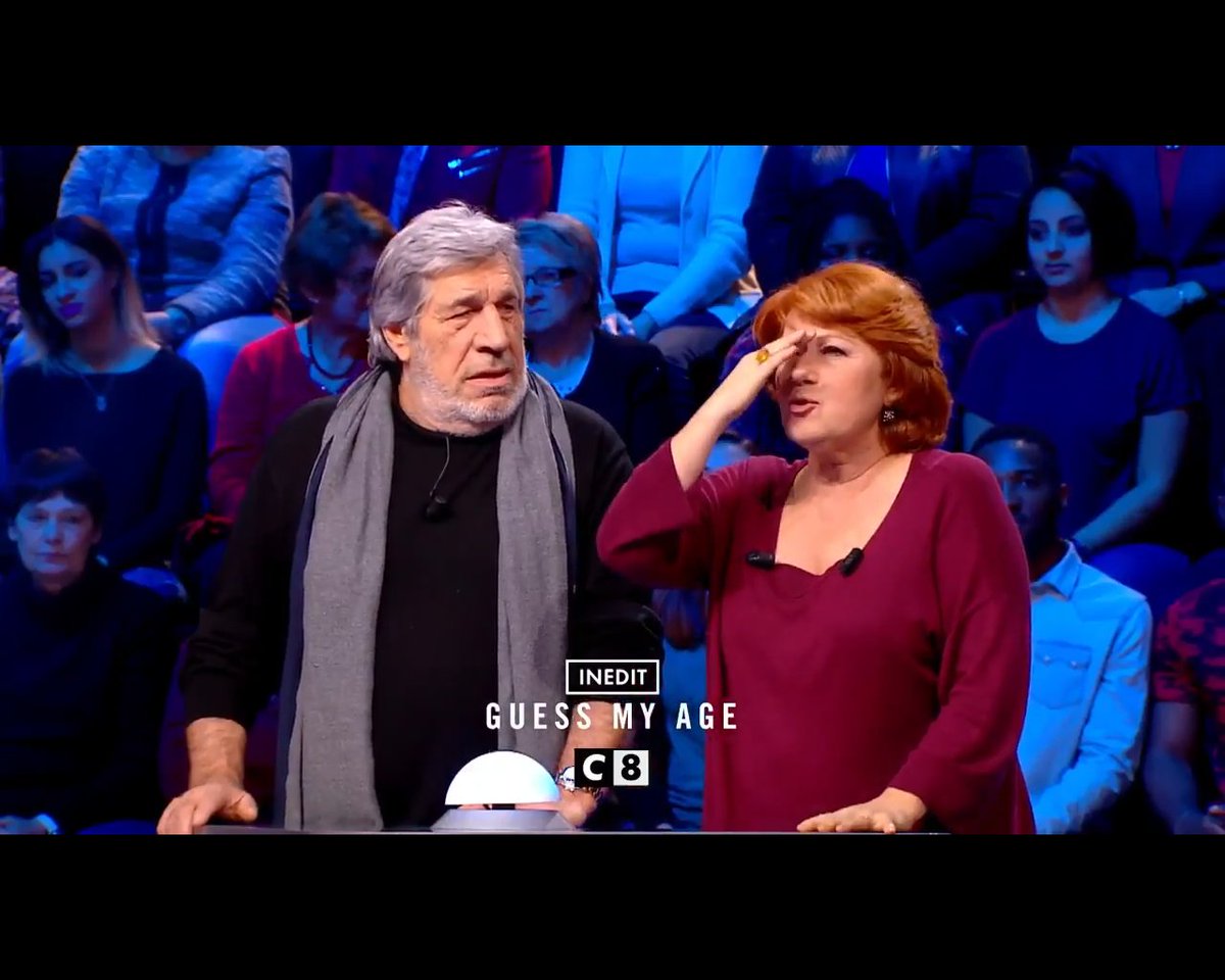 ManuTaloula's tweet photo. Nouveau succes pour @GuessMyAge_ et @JeanLucLemoine vendredi 13/01/17
833.000 téléspectateurs.sur @C8TV https://t.co/pKdwI7SMUX