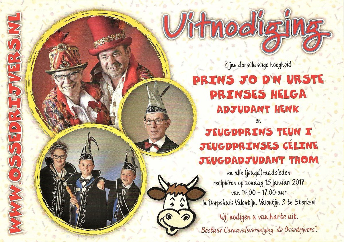 15 jan. 14 – 17 uur Receptie Ossedrijvers Sterksel. sterksel.nu/nieuws/2247-15…