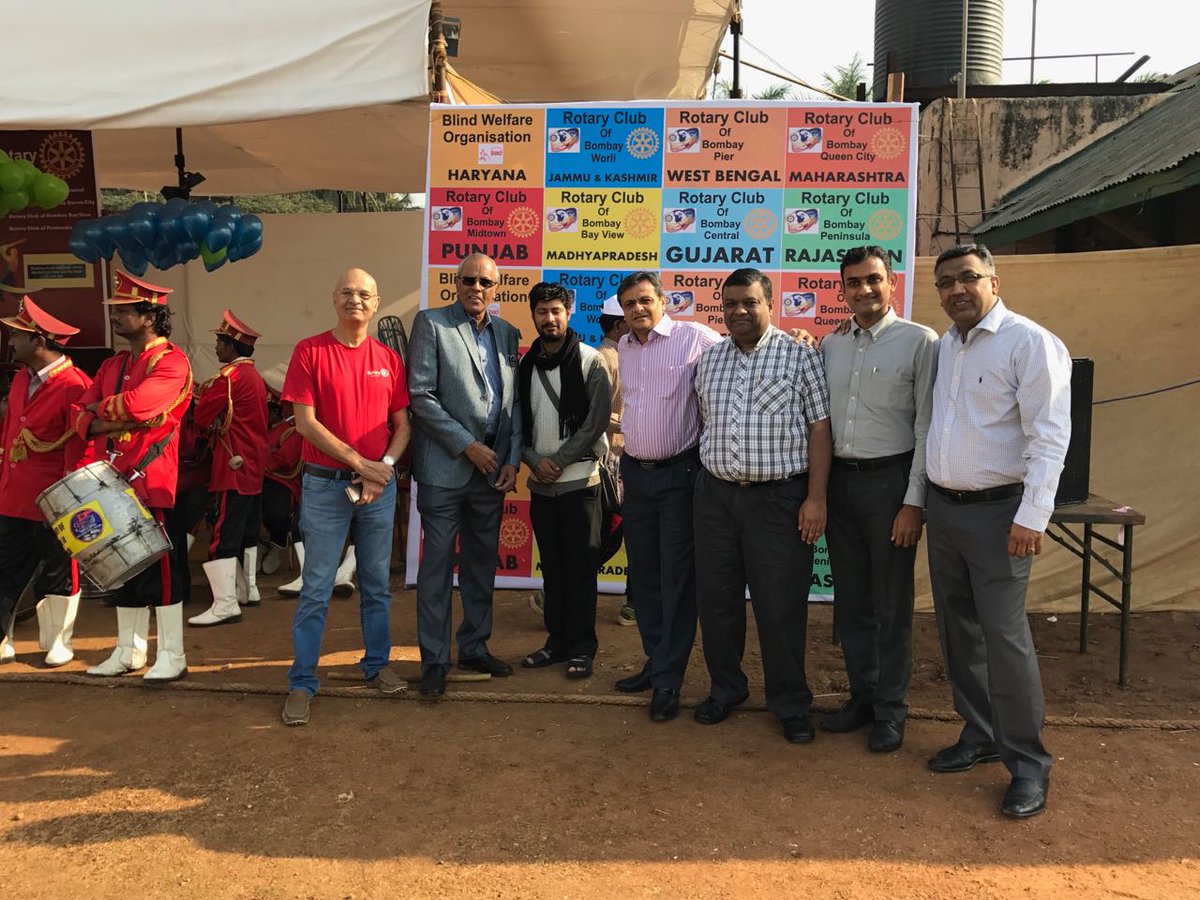 RCBWorli's tweet photo. Former Indian Cricket Team Captain, Ajit Wadekar inaugurated All India Blind Cricket Tournament.The event has been co-sponsored by @RCBWorli https://t.co/6CtIPZaX7u