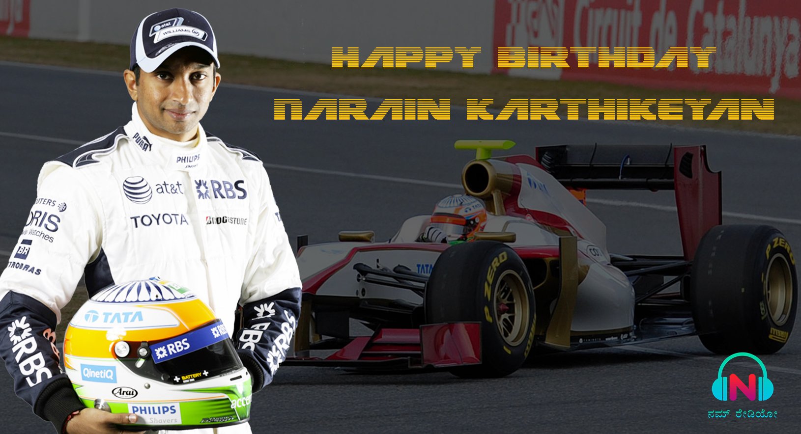 Happy Birthday Narain Karthikeyan      