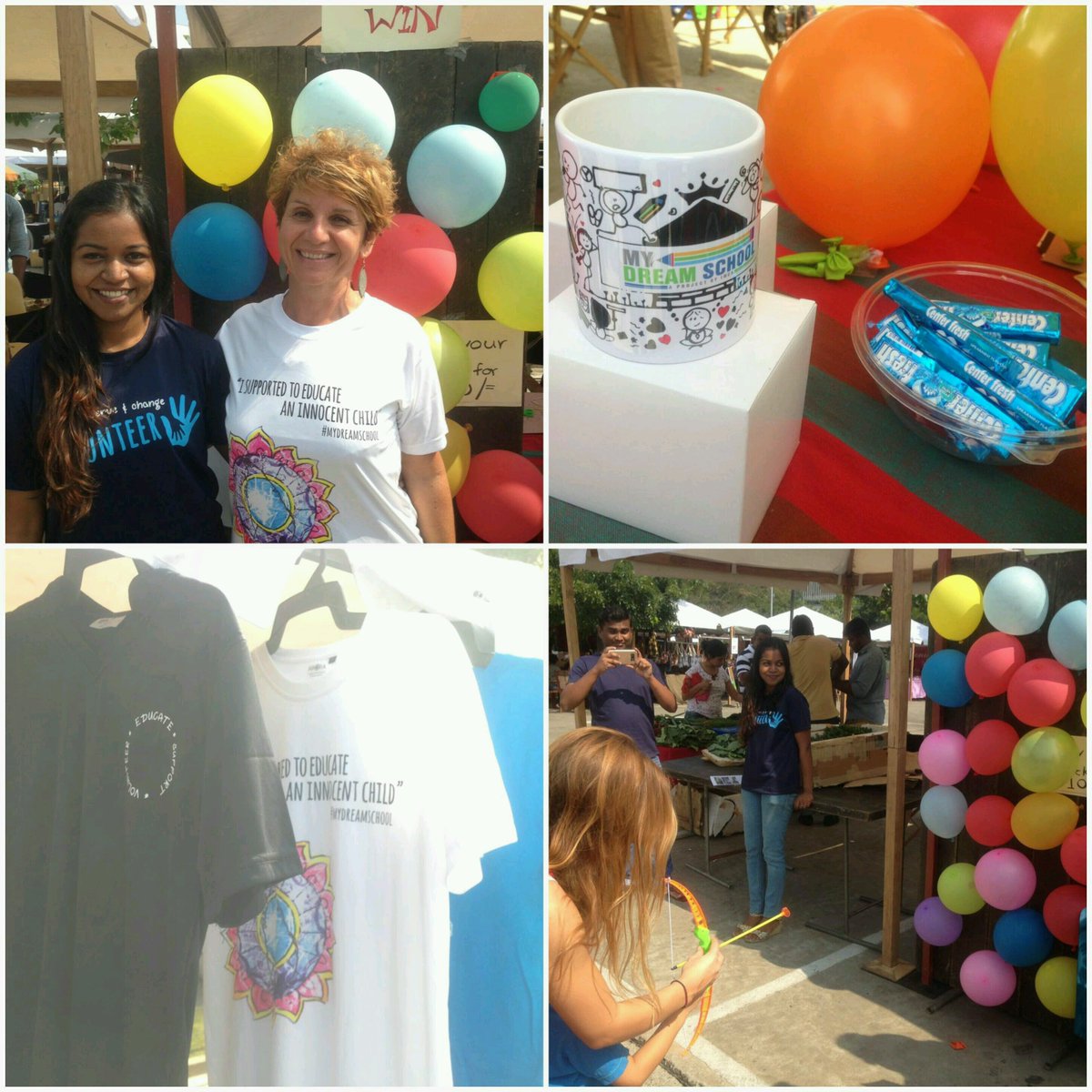 NalindaSh's tweet photo. Raising funds for #MyDreamSchool VIII. @GoodMarketSL @MDSlk (@ Good Market at Racecourse) https://t.co/D6QpnliN81 https://t.co/6oo4thMapy