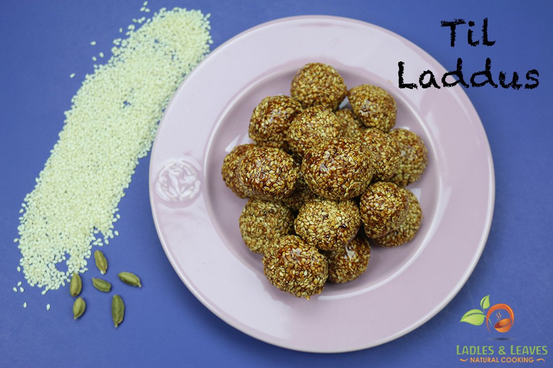 Wishing all our viewers a very Happy Makar Sankranti! 
Full Recipe: ladlesandleaves.com/til-laddus-ses…