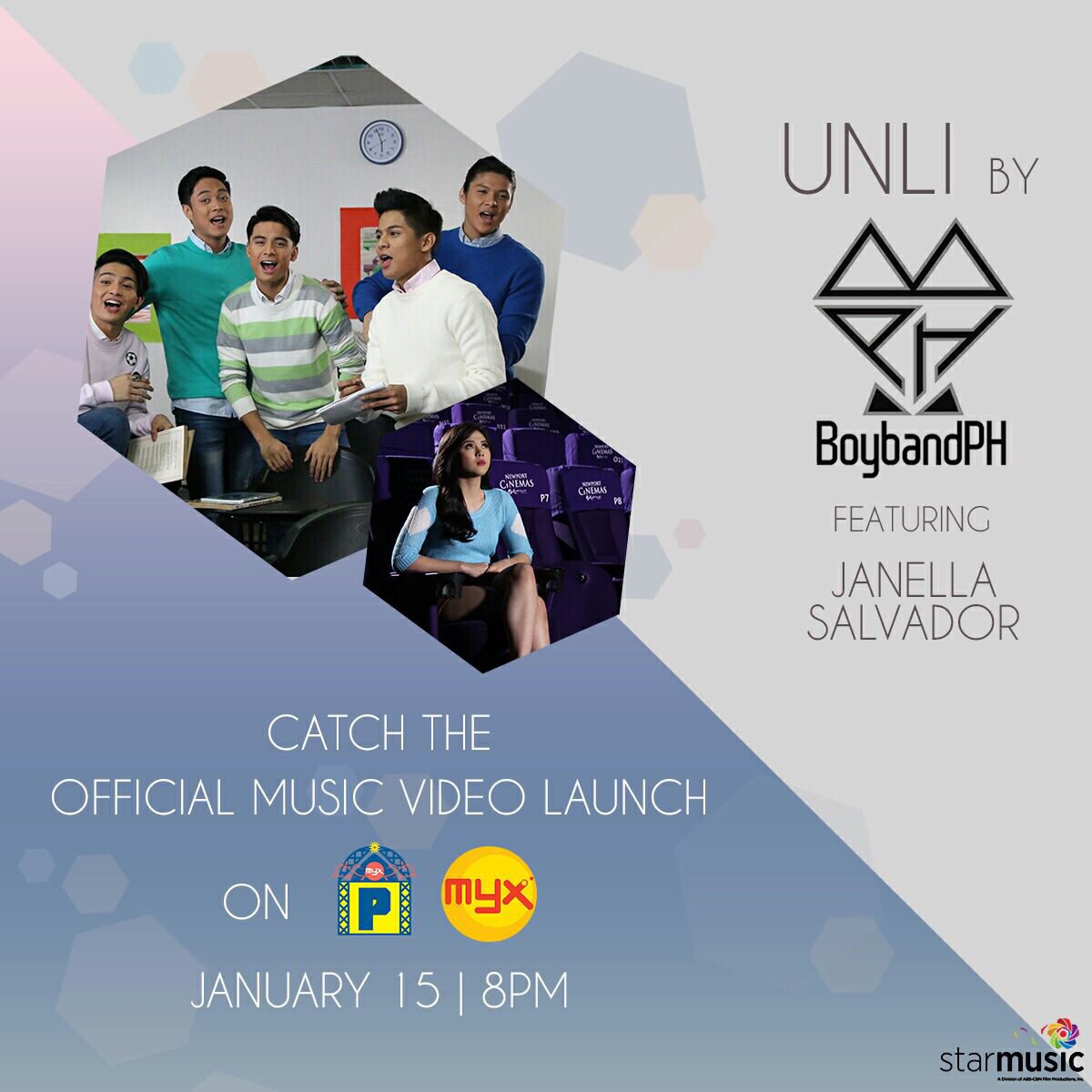 imjoaoconz's tweet photo. Unli By BoybandPH Feat. Janella Salvador Official Music Video Will Launch Tomorrow Night January 15,2017! Don't Miss It! 🙌🏼❤✌🏼😄 https://t.co/aA9moqUEEN