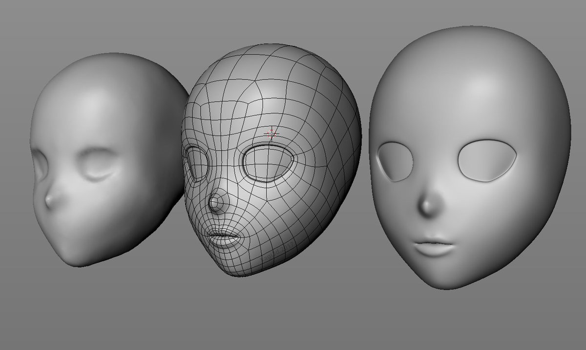 kagi3d's tweet photo. Nouveau petit projet perso :)

Là, sculpt rapide (à gauche) puis retopo derrière :D

#Blender #3Dprinting https://t.co/GN40kv9w8z