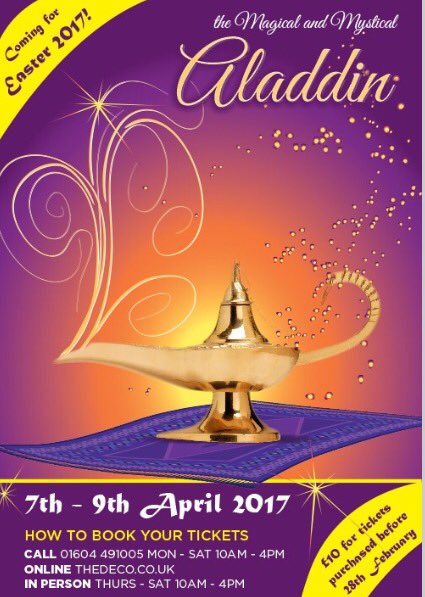 Popular Panto star Colin Ridgewel returning to The Deco as a star name lined up for 'Aladdin' - the Easter Panto that runs from April 7-9