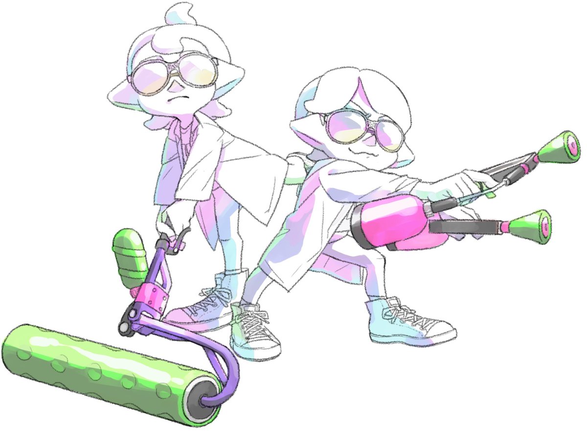 They should announce an anime for Splatoon. source. 