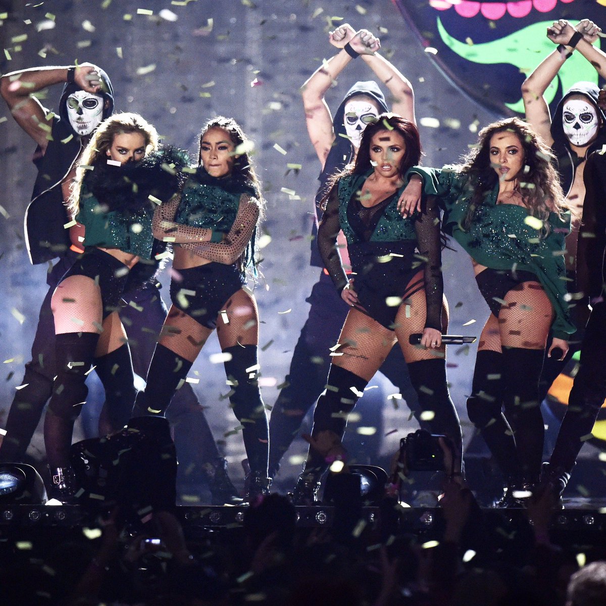 syco's tweet photo. .@LittleMix will be performing at The #BRITs 2017! 🎤🎶💃@brits https://t.co/0lq5oGuYtX