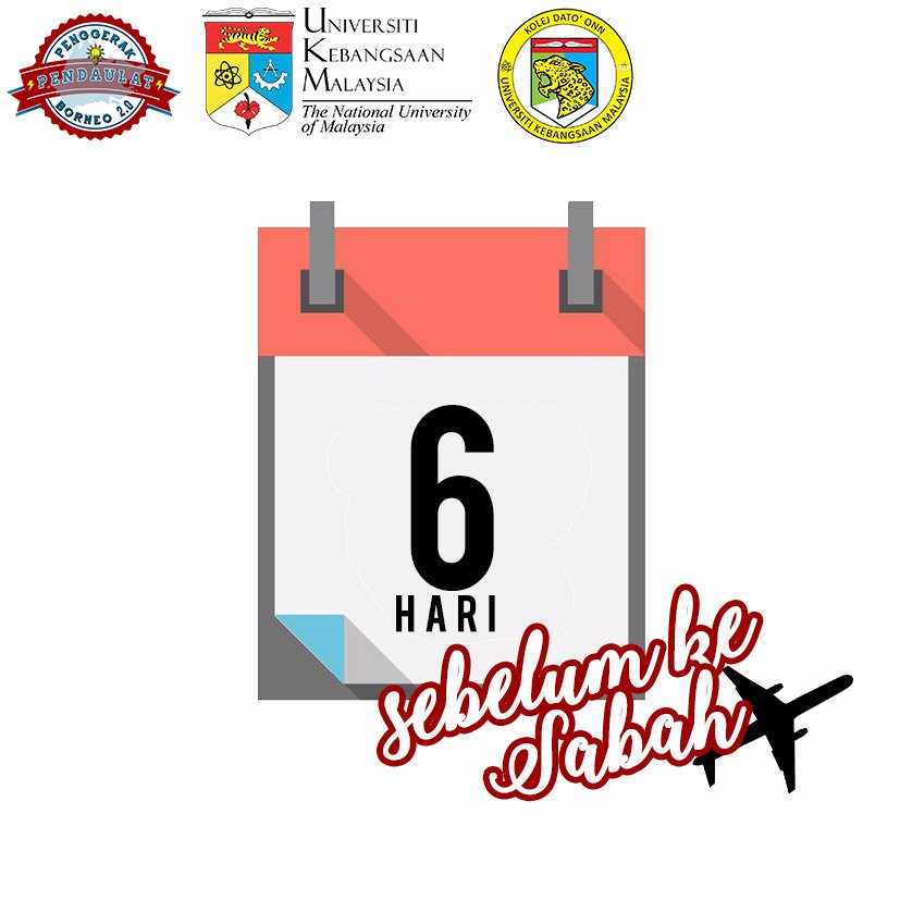 ppbofficials's tweet photo. ⏳ COUNTDOWN 🎬

Six more days, Before we embark on our journey to SABAH!!!!!! ❤ https://t.co/26F4R68pum