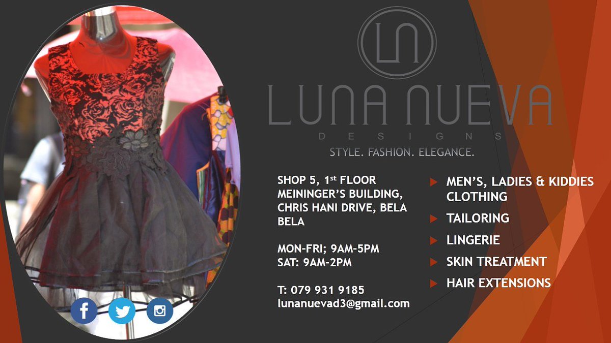 LunaNuevaDesign's tweet photo. Order a garment from #LND and receive a 10% discount on your purchase. #Limited time https://t.co/H7DRdQUVX1