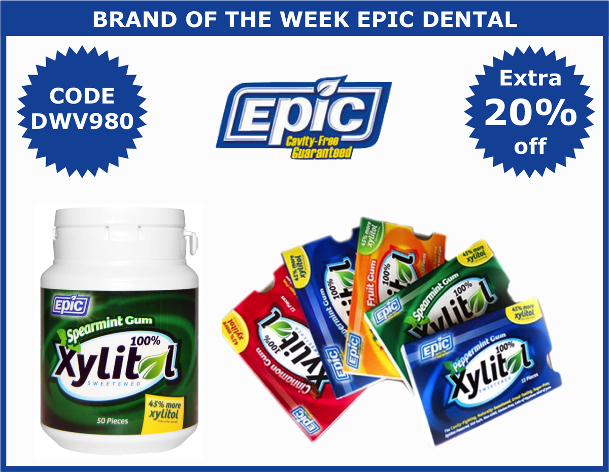 dwv980's tweet photo. 🍀Extra 20% off #EpicDental - https://t.co/OYEf2PcVv1
✅Ends 01/18 10:00 am PT
✅Use code DWV980 #iHerb #Gum #OralCare #Tootpaste #Xylitol https://t.co/MUnxcd7xRr