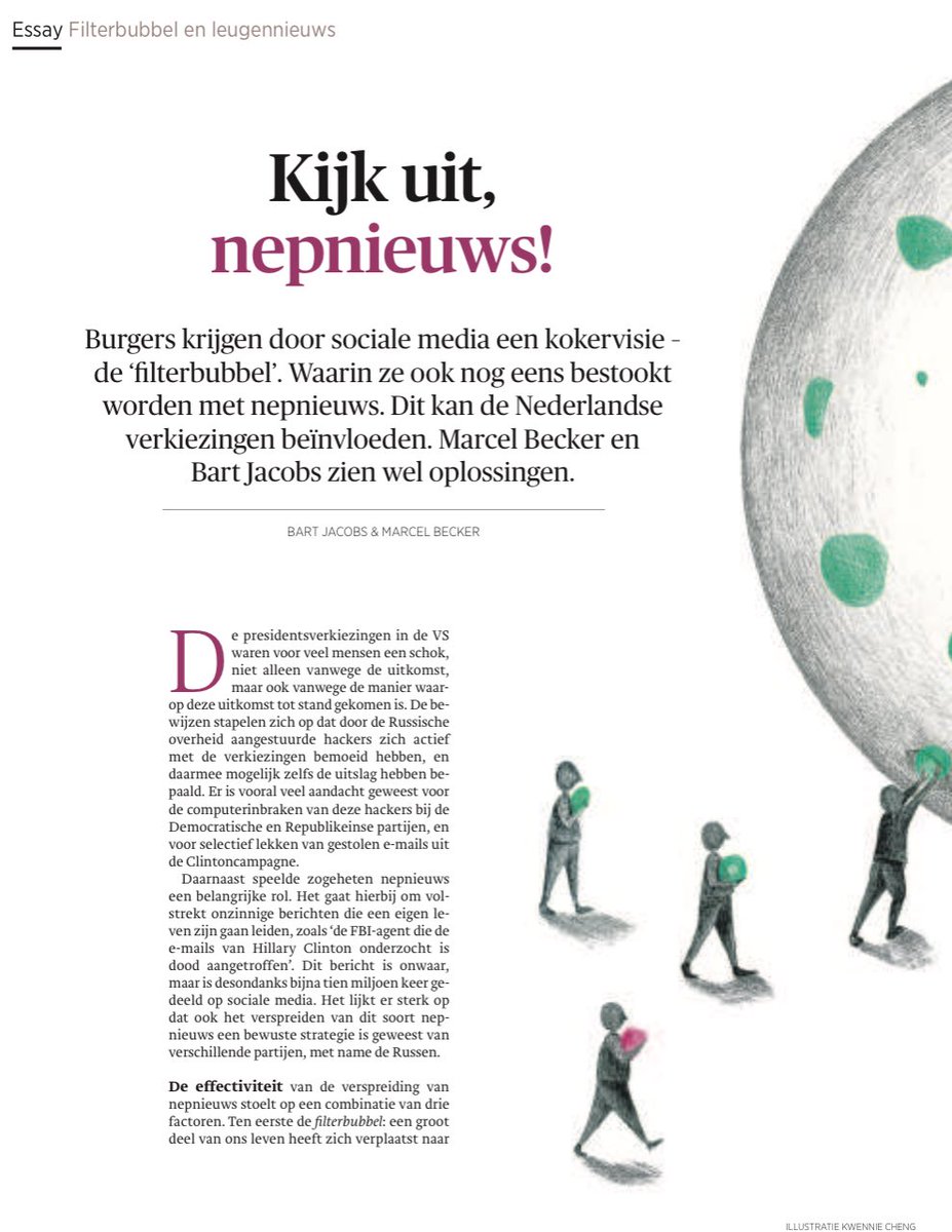 FrankSmilda's tweet photo. Bart Jacobs hoogleraar computerbeveiliging en Marcel Becker docent toegepaste ethiek over 'nep-nieuws' #filterbuble https://t.co/WR9asM3zb4