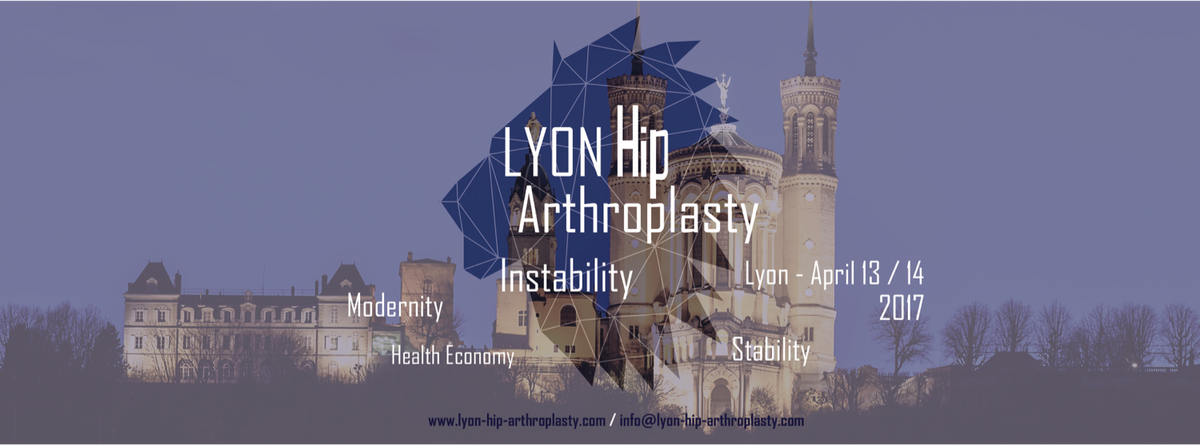 SbastienLustig's tweet image. Lyon Hip Arthroplasty Meeting In Lyon in April. Everything you want to know about Dual Mobility. lyon-hip-arthroplasty.com