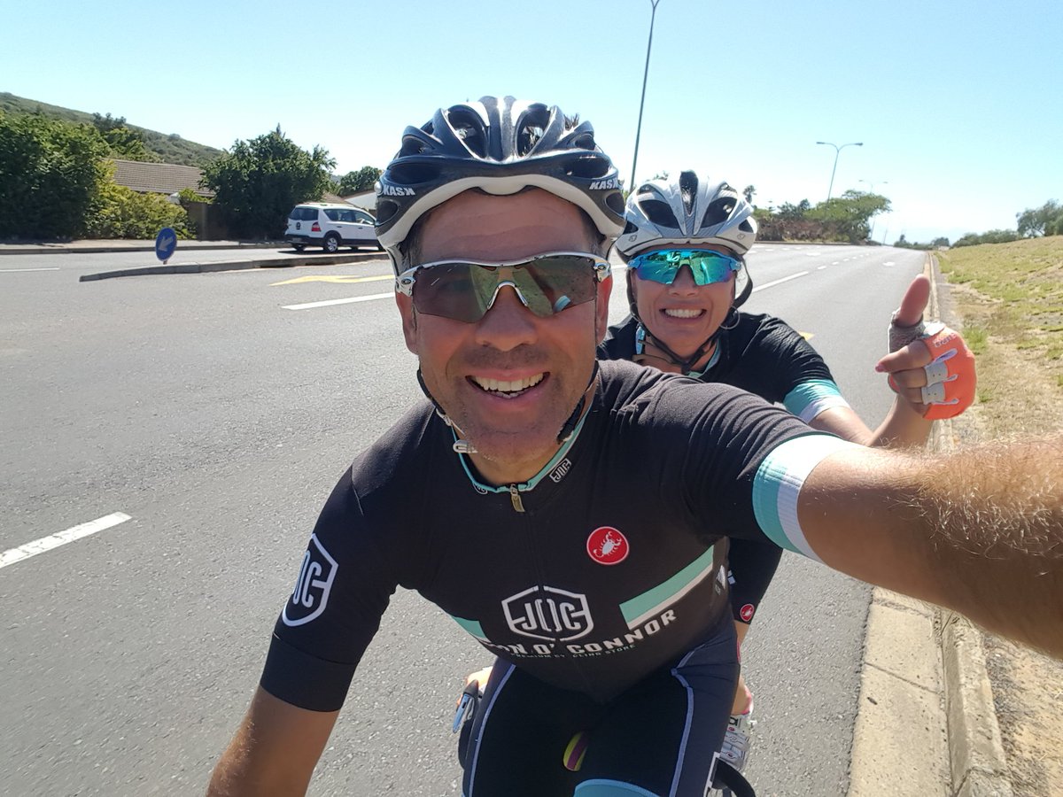 lovely mornings riding first with @stevenph69@BikelaneCT#sachamps 😢then with the love off my life <a href="/cycletour/">Cotuit Cycling Tours</a> tandem training 😆😎 <a href="/Joc_oconnor/">John OConnor</a>