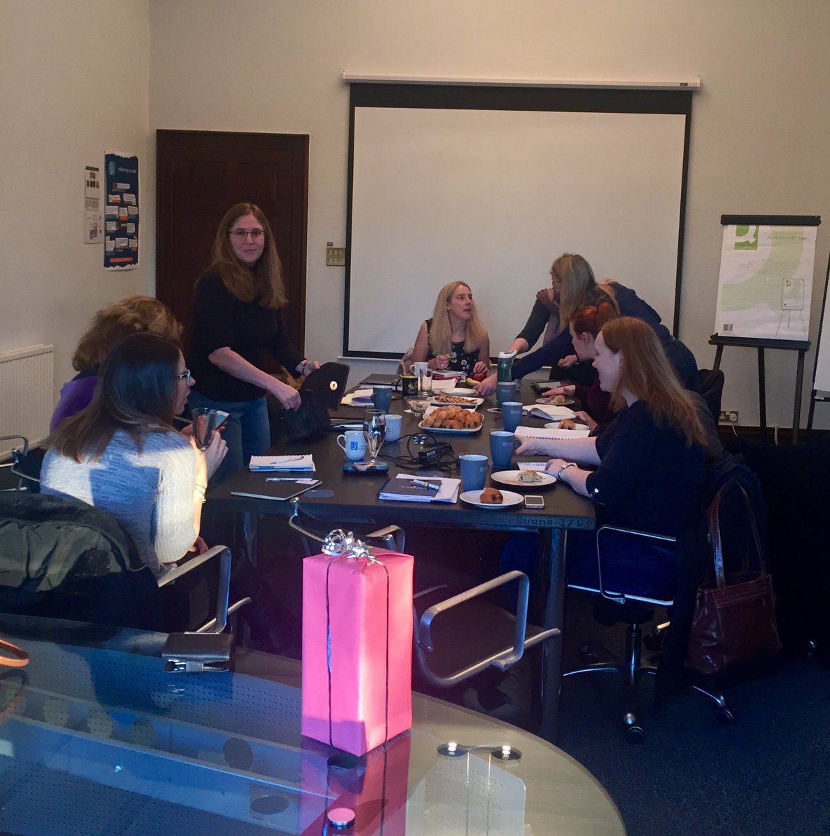 AXISAberdeen's tweet photo. First committee meeting of the year! Excited about 2017! #axisnetwork https://t.co/ddFEvcupOE