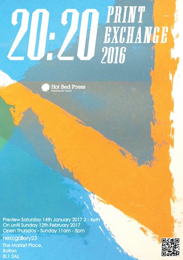 HotBedPress's tweet photo. Today's the day! Don't forget the 20:20 Print Exchange exhibition opens 2-4pm this afternoon at @neo_artists Bolton https://t.co/WXnF0g8s9m