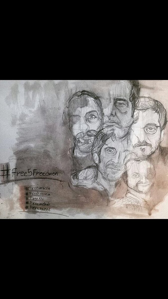 pleasewaitttt's tweet photo. تا اونجايي كه من ميدونم هشتگ ها براي اعتصاب غذا به #Free5Freedmen تغيير كرده، لطفا همه از يه هشتگ استفاده كنيم و هماهنگ باشيم #عدالتخانه https://t.co/sp9AAbUj7Y