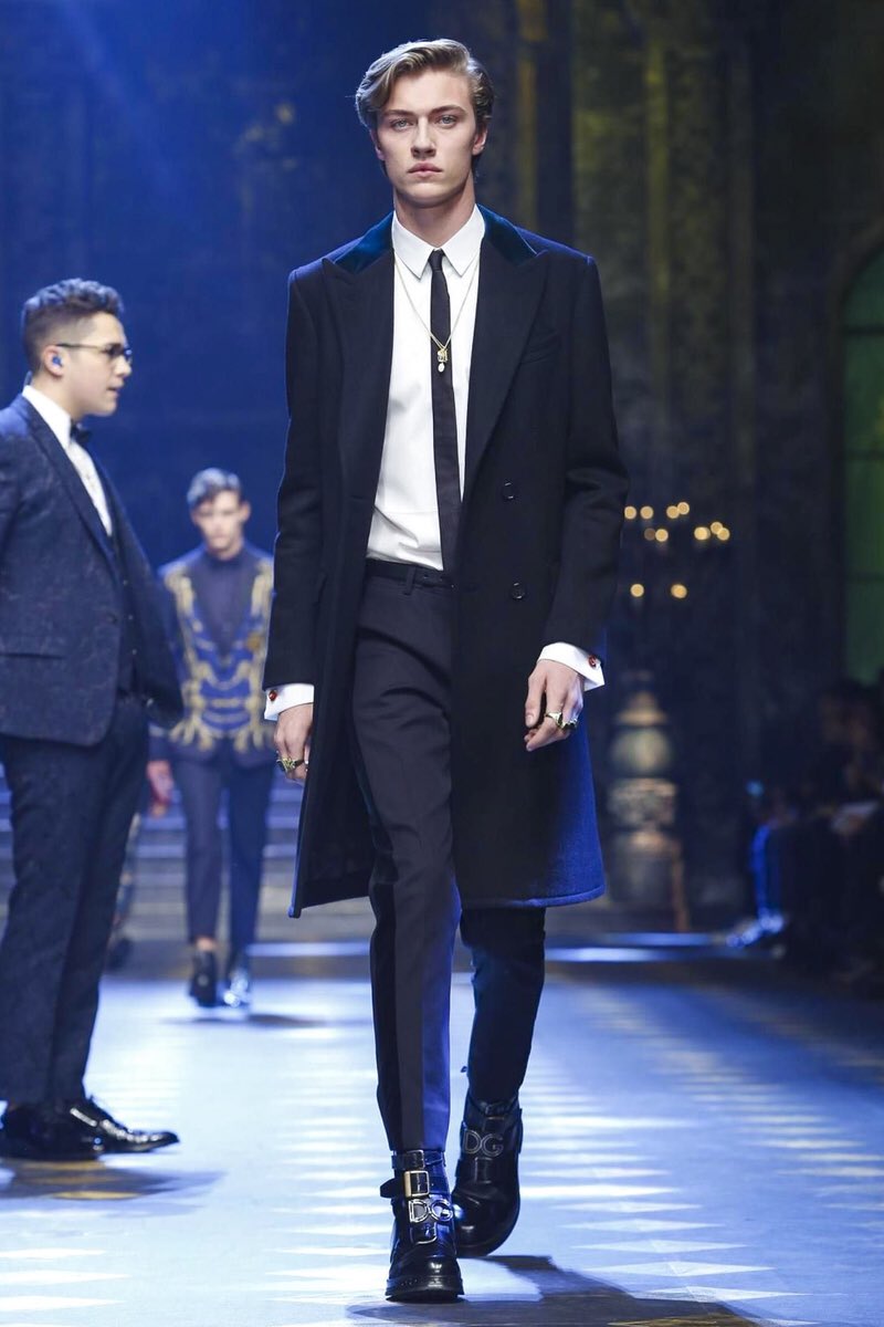 lucky blue smith dolce and gabbana