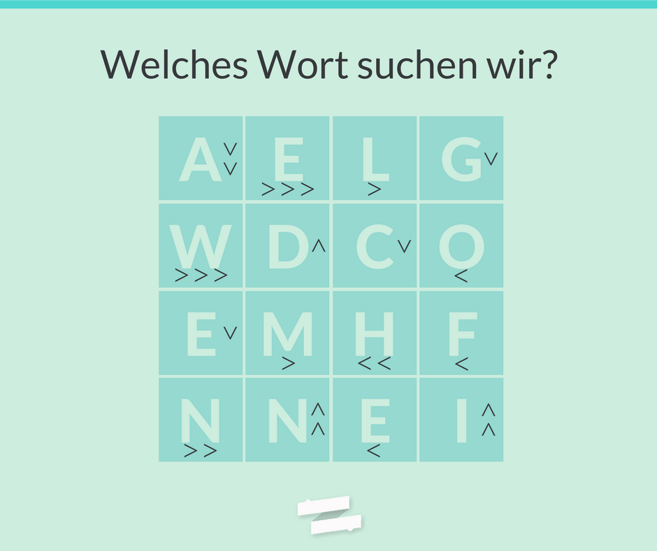 Könnt ihr unser Rätsel der Woche lösen? #planlos #rätsel