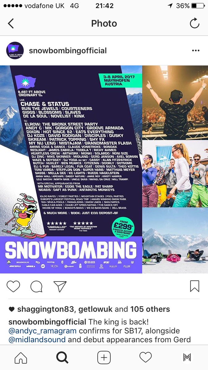 Can't wait for Snowbombing 2017 #RompasReggaeShack <a href="/NORTHBASEUK/">NORTH BASE</a> <a href="/FarmYardies/">Farm Yardies</a> <a href="/DJArdimann/">DJ Ardi</a> <a href="/KillaManJago/">Sam KillaMan Jago</a> <a href="/gazultramusic/">Gaz</a> <a href="/DaddyNature1/">Daddy Nature</a>