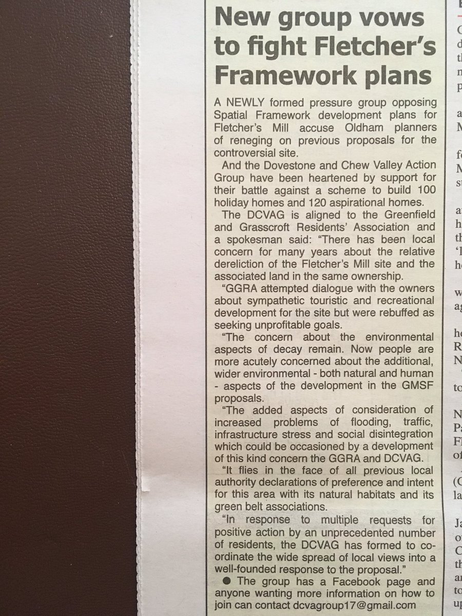 dcvaction's tweet image. From @SaddIndependent January issue #keepgreenfieldgreen